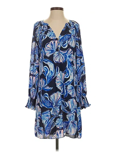 Pre-owned Lilly Pulitzer Casual Dress In Blue