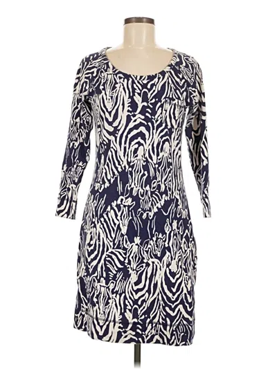 Pre-owned Lilly Pulitzer Casual Dress In Blue