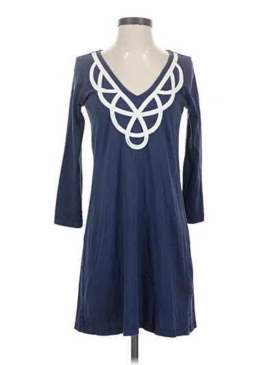 Pre-owned Lilly Pulitzer Casual Dress In Blue