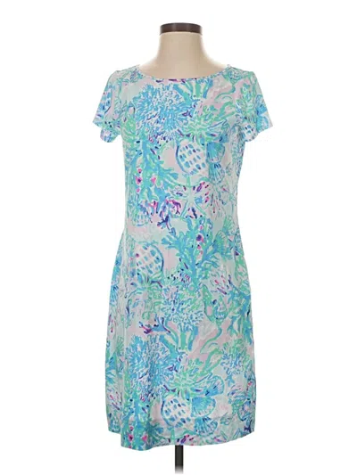 Pre-owned Lilly Pulitzer Casual Dress In Blue