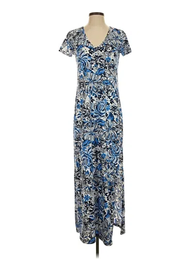 Pre-owned Lilly Pulitzer Casual Dress In Blue