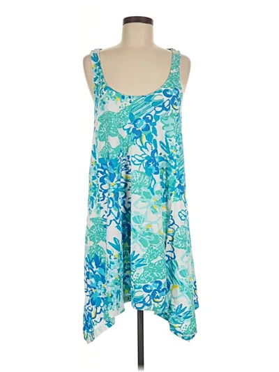 Pre-owned Lilly Pulitzer Casual Dress In Blue