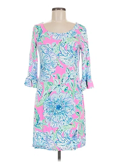 Pre-owned Lilly Pulitzer Casual Dress In Blue
