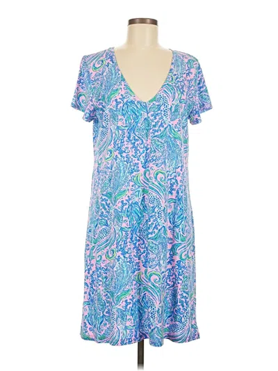 Pre-owned Lilly Pulitzer Casual Dress In Blue