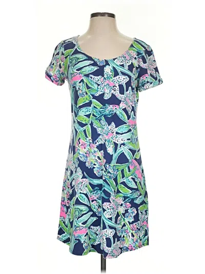 Pre-owned Lilly Pulitzer Casual Dress In Blue