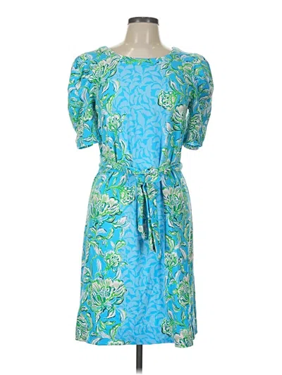 Pre-owned Lilly Pulitzer Casual Dress In Blue