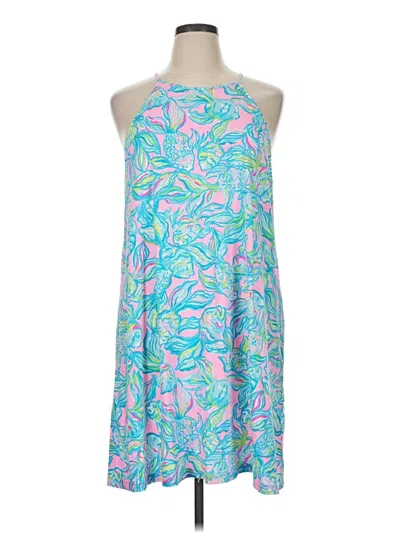 Pre-owned Lilly Pulitzer Casual Dress In Blue