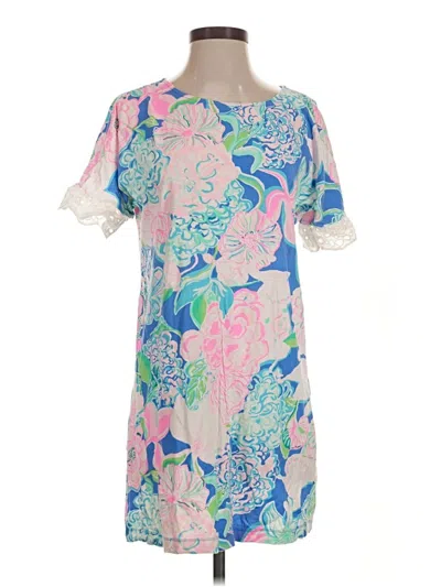 Pre-owned Lilly Pulitzer Casual Dress In Blue
