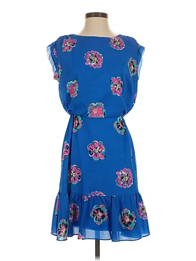 Pre-owned Lilly Pulitzer Casual Dress In Blue