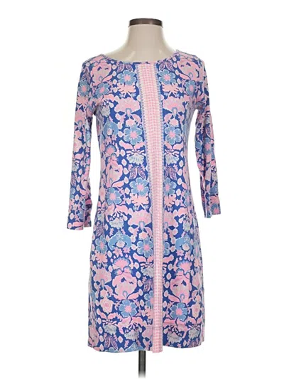 Pre-owned Lilly Pulitzer Casual Dress In Blue
