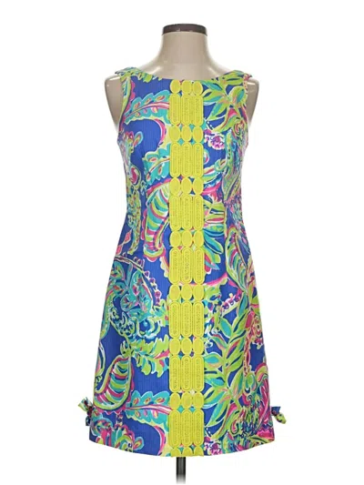 Pre-owned Lilly Pulitzer Casual Dress In Blue