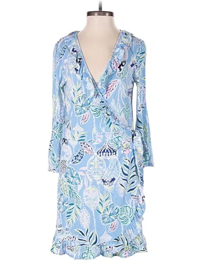 Pre-owned Lilly Pulitzer Casual Dress In Blue