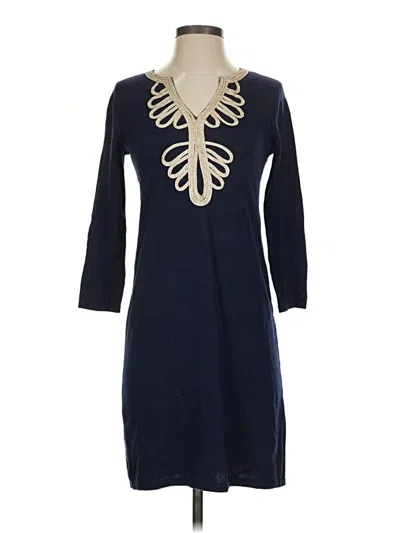 Pre-owned Lilly Pulitzer Casual Dress In Blue