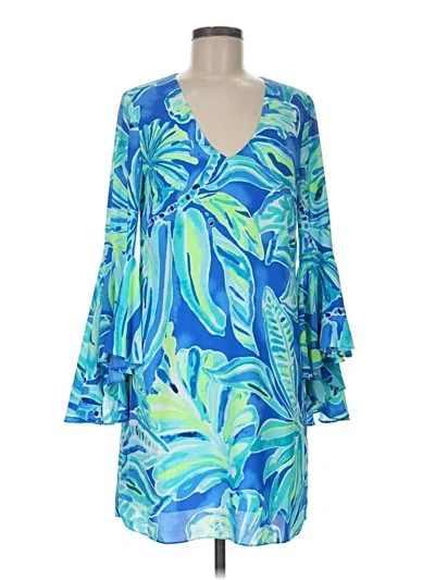 Pre-owned Lilly Pulitzer Casual Dress In Blue