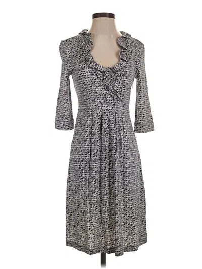 Pre-owned Lilly Pulitzer Casual Dress In Gray