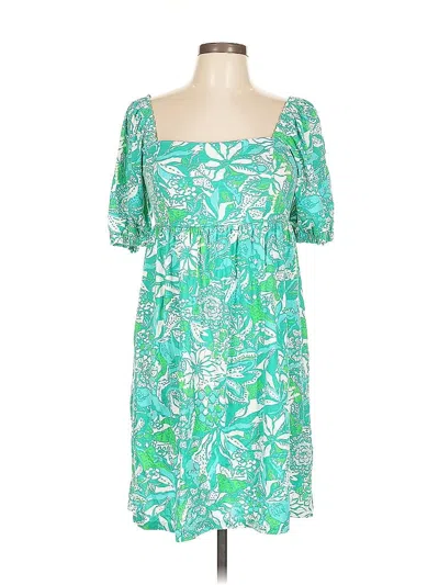 Pre-owned Lilly Pulitzer Casual Dress In Green