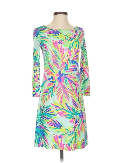 Pre-owned Lilly Pulitzer Casual Dress In Green