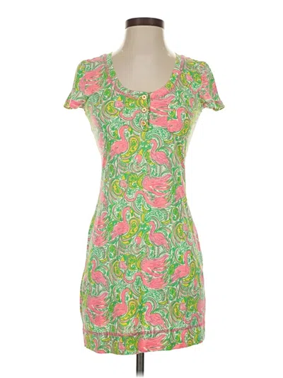 Pre-owned Lilly Pulitzer Casual Dress In Green