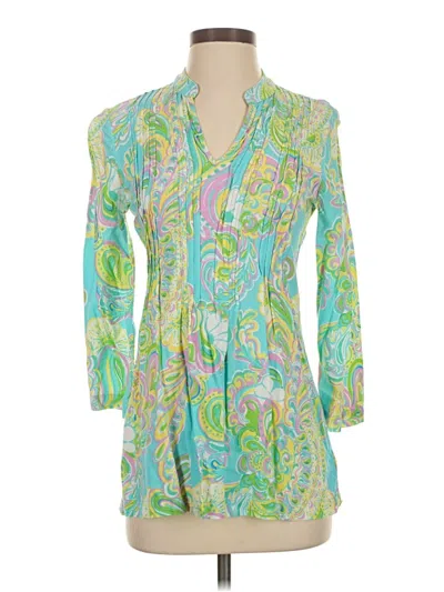 Pre-owned Lilly Pulitzer Casual Dress In Green