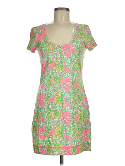 Pre-owned Lilly Pulitzer Casual Dress In Green