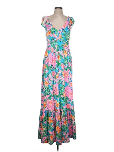 Pre-owned Lilly Pulitzer Casual Dress In Green