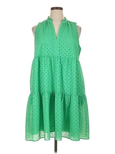 Pre-owned Lilly Pulitzer Casual Dress In Green