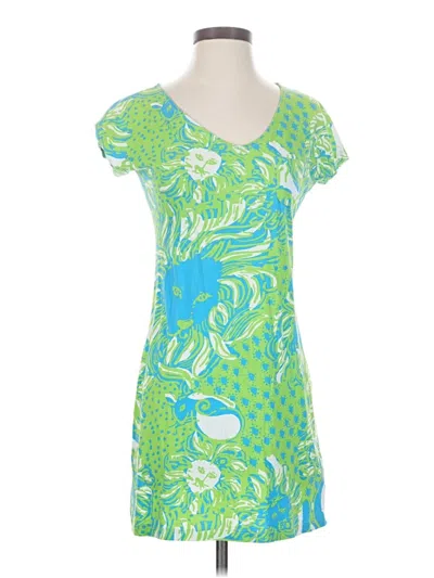 Pre-owned Lilly Pulitzer Casual Dress In Green