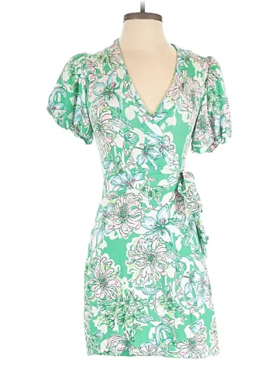 Pre-owned Lilly Pulitzer Casual Dress In Green