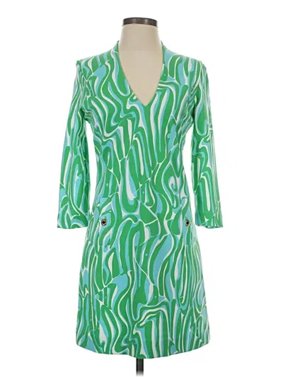 Pre-owned Lilly Pulitzer Casual Dress In Green