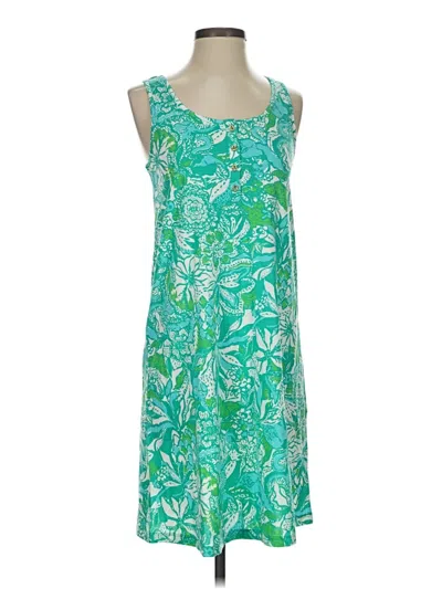 Pre-owned Lilly Pulitzer Casual Dress In Green