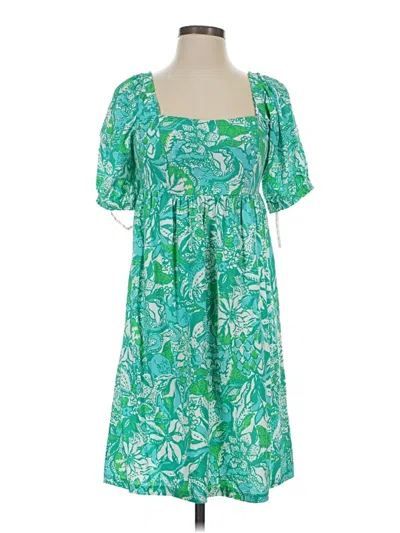 Pre-owned Lilly Pulitzer Casual Dress In Green
