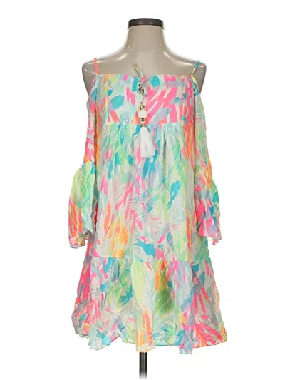 Pre-owned Lilly Pulitzer Casual Dress In Green