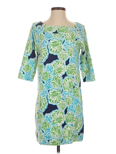 Pre-owned Lilly Pulitzer Casual Dress In Green