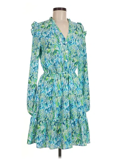 Pre-owned Lilly Pulitzer Casual Dress In Green