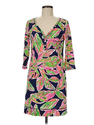 Pre-owned Lilly Pulitzer Casual Dress In Green
