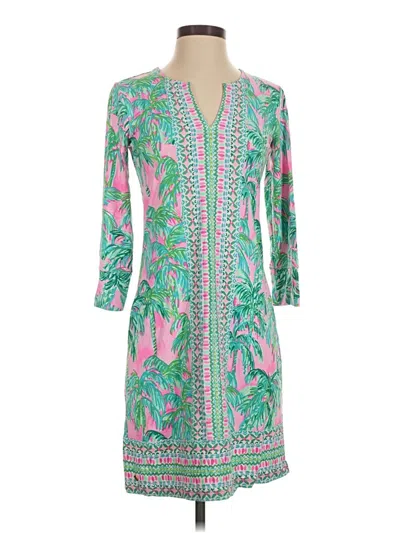 Pre-owned Lilly Pulitzer Casual Dress In Green