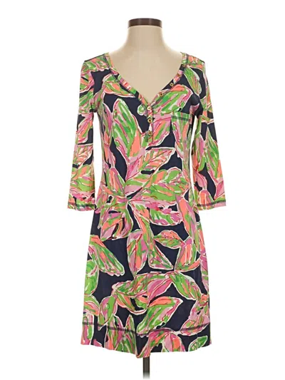 Pre-owned Lilly Pulitzer Casual Dress In Green
