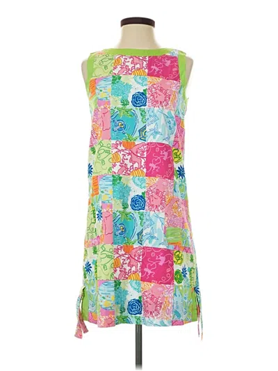 Pre-owned Lilly Pulitzer Casual Dress In Green