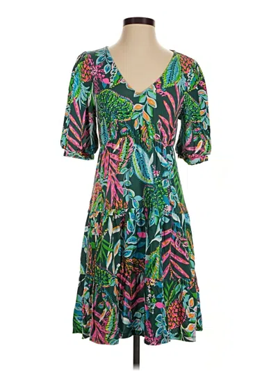 Pre-owned Lilly Pulitzer Casual Dress In Green