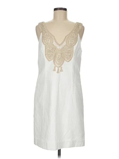 Pre-owned Lilly Pulitzer Casual Dress In Ivory