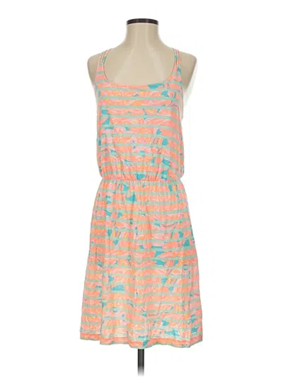 Pre-owned Lilly Pulitzer Casual Dress In Orange
