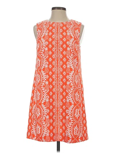 Pre-owned Lilly Pulitzer Casual Dress In Orange