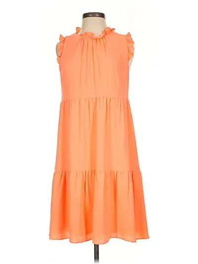 Pre-owned Lilly Pulitzer Casual Dress In Orange