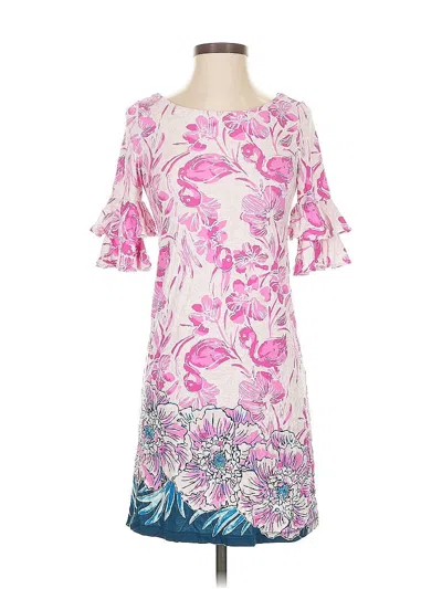 Pre-owned Lilly Pulitzer Casual Dress In Pink