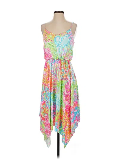 Pre-owned Lilly Pulitzer Casual Dress In Pink