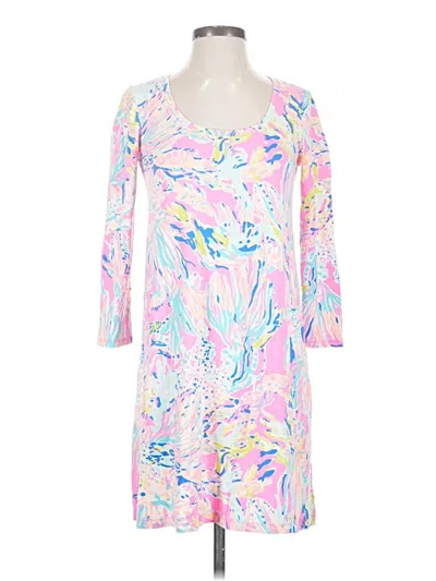 Pre-owned Lilly Pulitzer Casual Dress In Pink