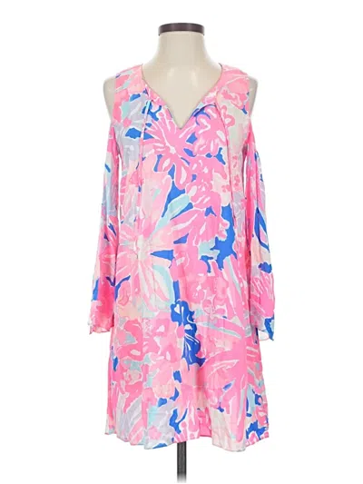 Pre-owned Lilly Pulitzer Casual Dress In Pink