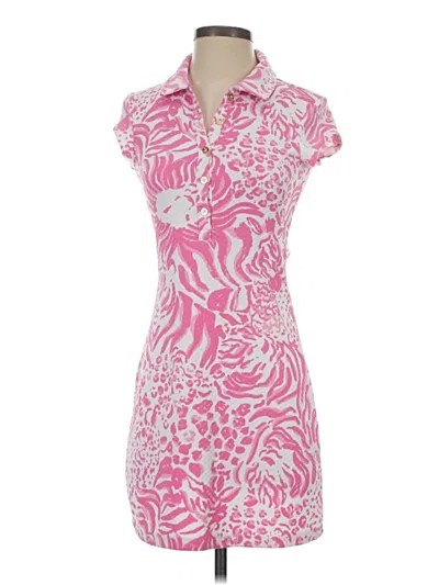 Pre-owned Lilly Pulitzer Casual Dress In Pink
