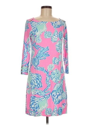 Pre-owned Lilly Pulitzer Casual Dress In Pink