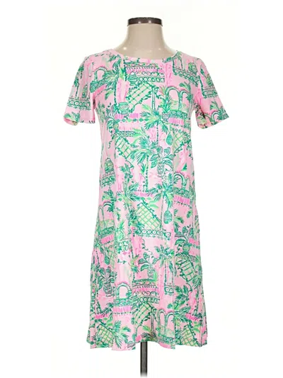 Pre-owned Lilly Pulitzer Casual Dress In Pink